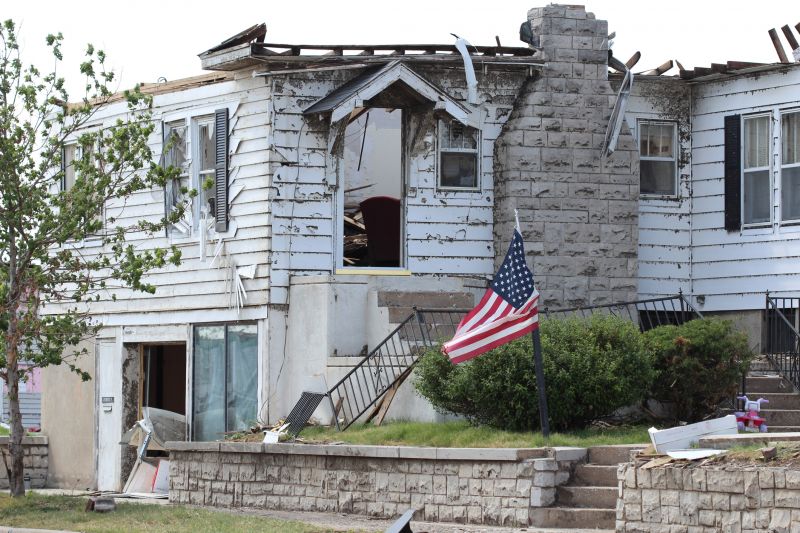 Storm Damage Repair detail